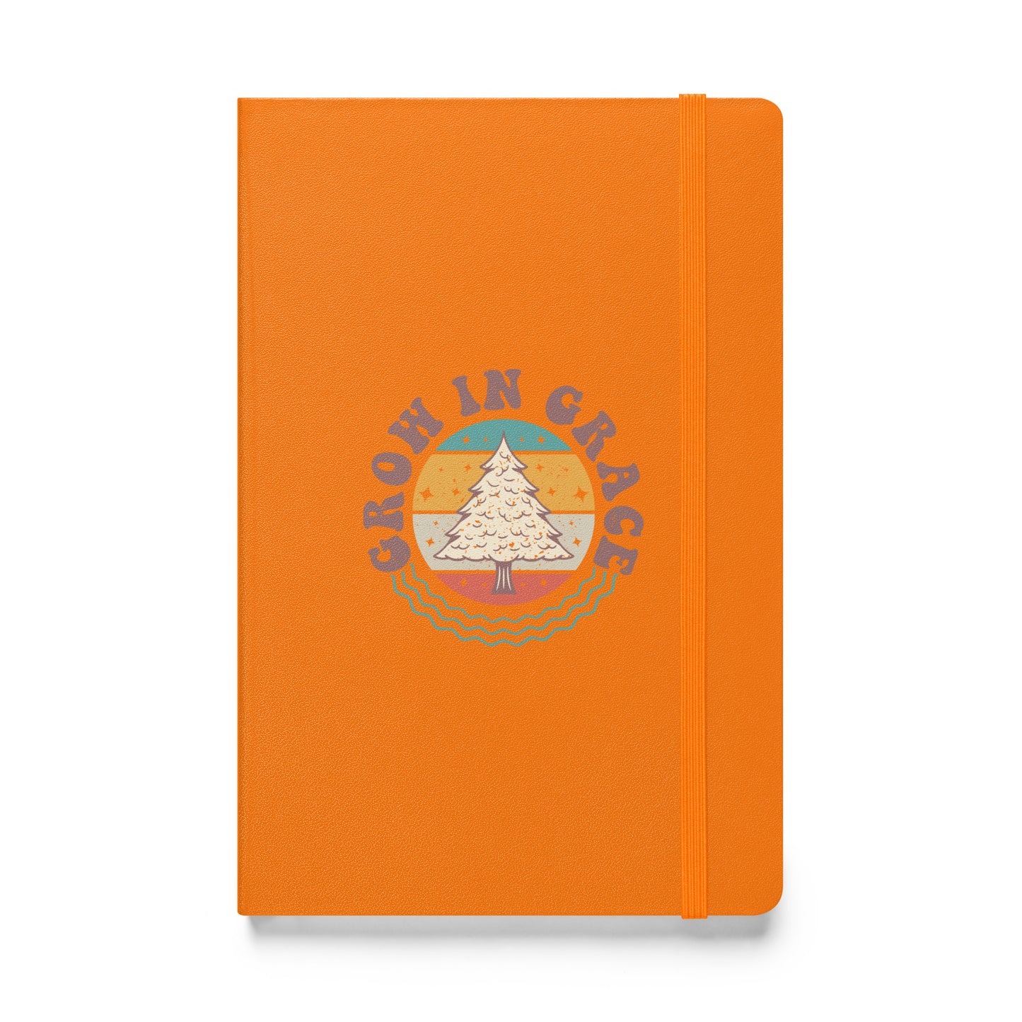 Grow In Grace - Hardcover bound notebook