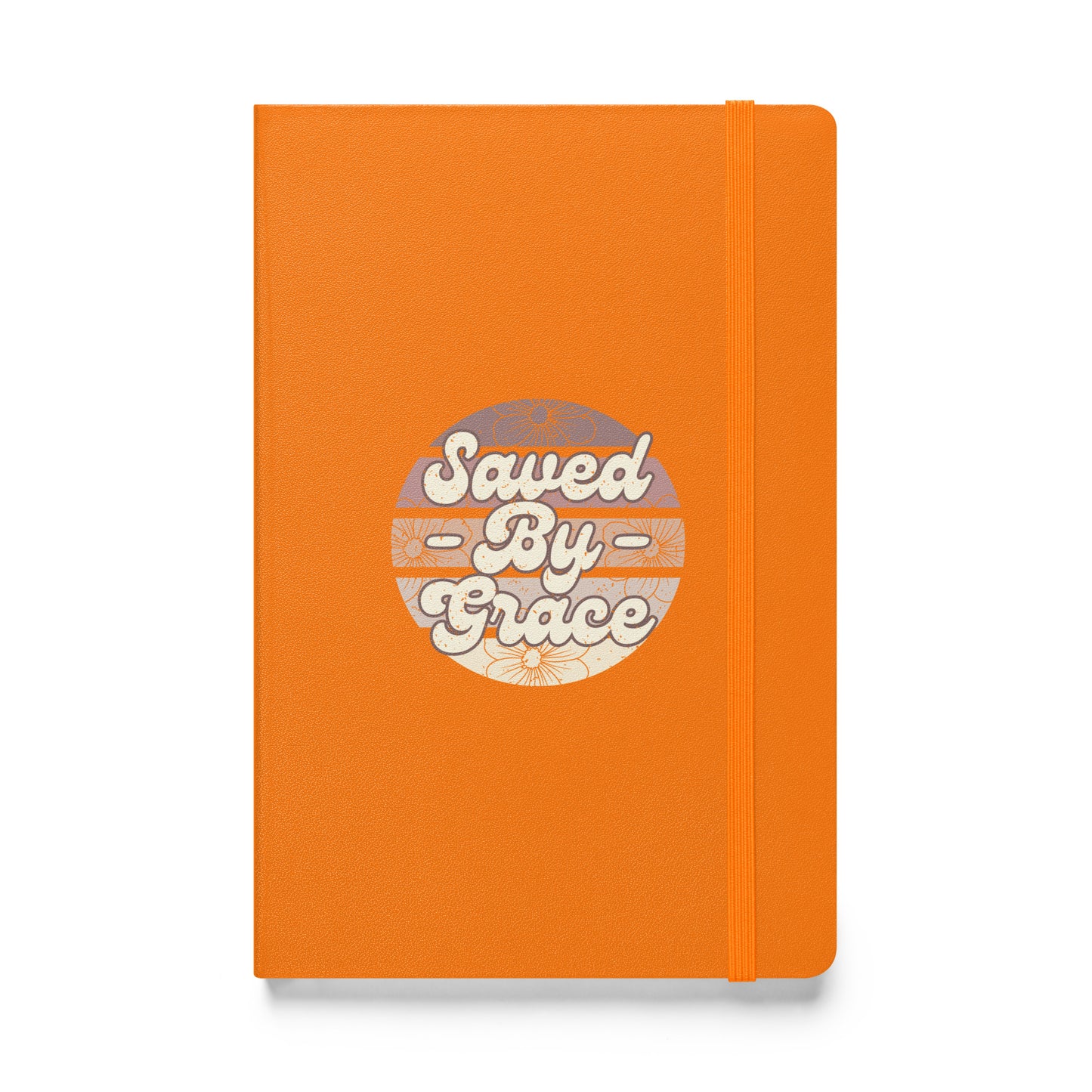 Saved By Grace - Hardcover bound notebook