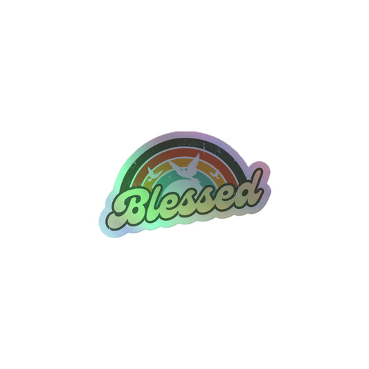 Blessed - Holographic stickers