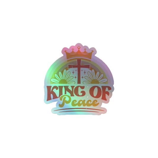 King Of Peace - Holographic stickers