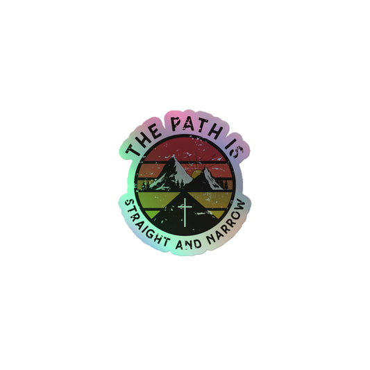 Narrow Path - Holographic stickers