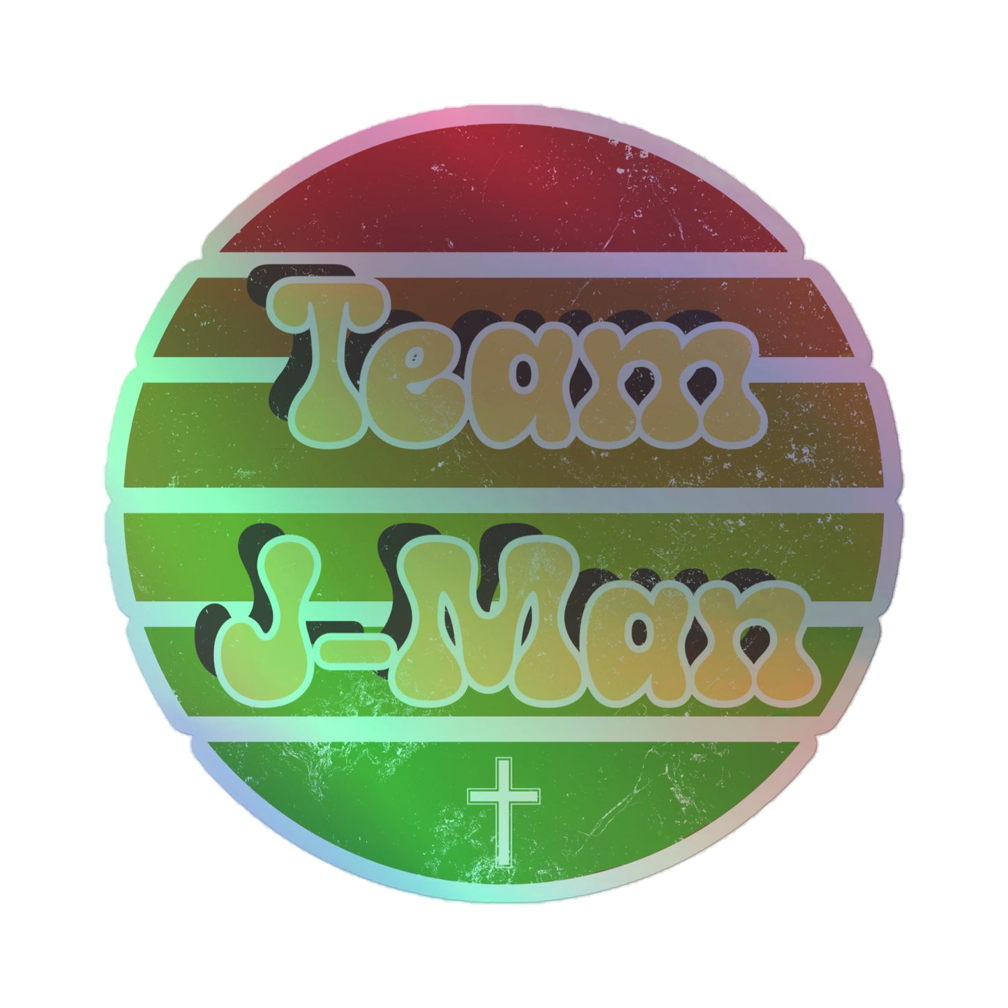 Team JMan - Holographic stickers