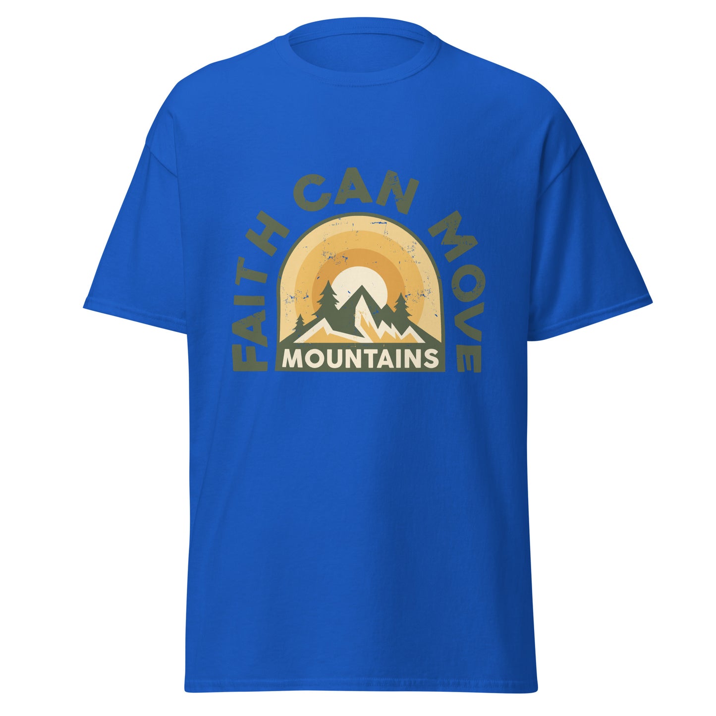 Faith Can Move Mountains - Unisex classic tee