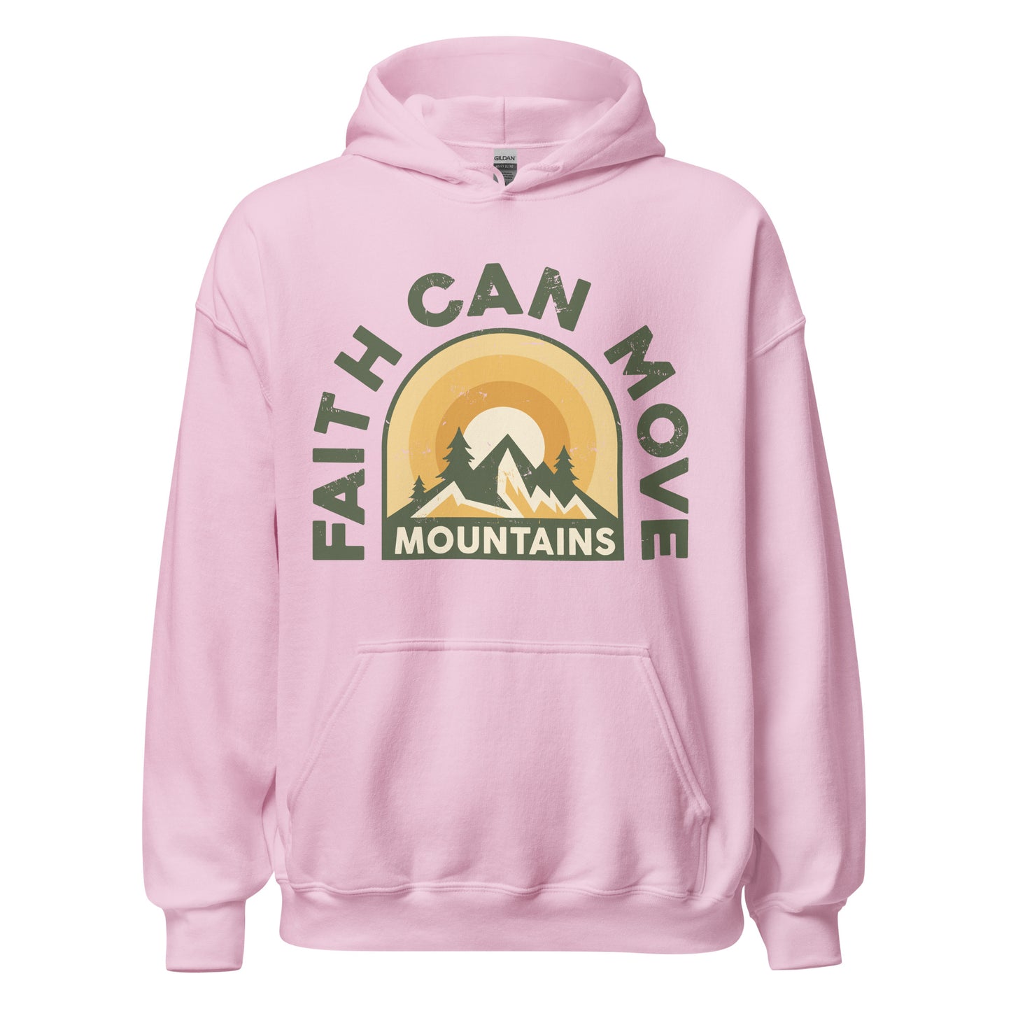 Faith Can Move Mountains - Unisex Hoodie