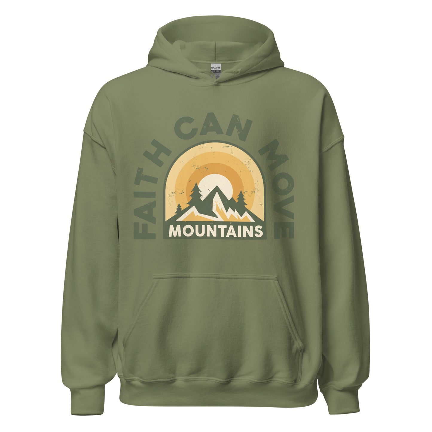 Faith Can Move Mountains - Unisex Hoodie