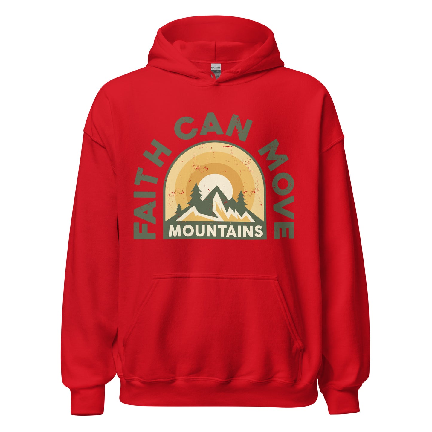 Faith Can Move Mountains - Unisex Hoodie